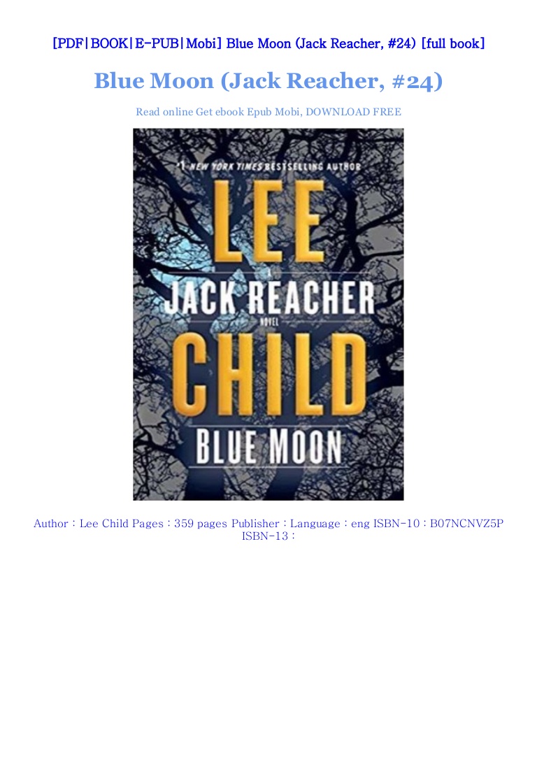 Lee Child Jack Reacher Epub